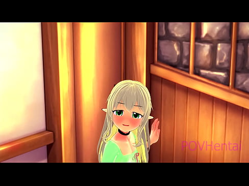 ❤️ (Tuzak) Elf hizmetçi yüzünü yıkamana yardım ediyor. ❤️❌ Sert porno bizde ﹏